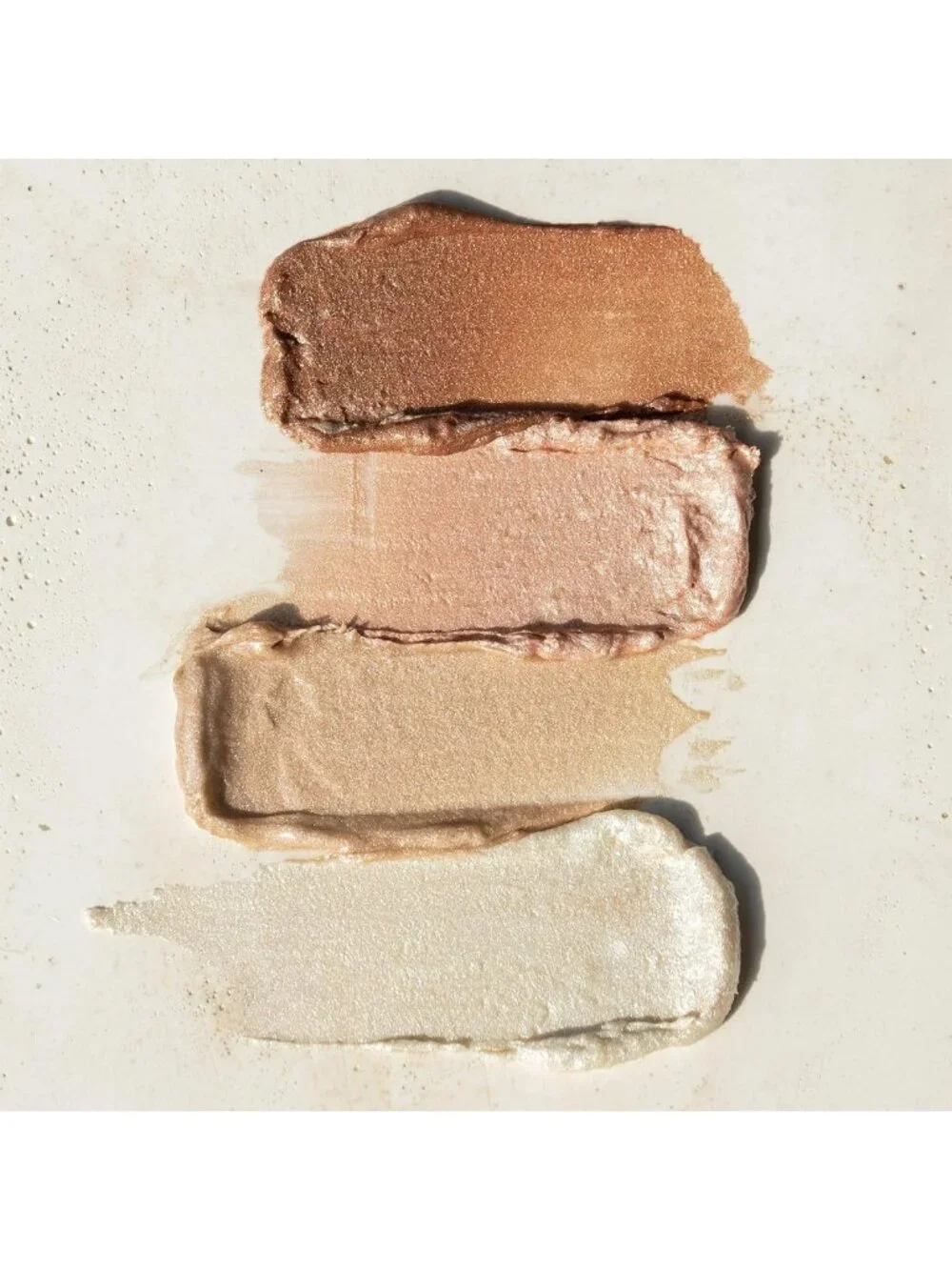 Natural Cream Highlighter for Face & Body - Hydrating Dewy Glow, Non-Glittery